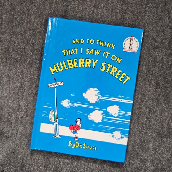 And to Think That I Saw It On Mulberry Street Dr. Seuss Book Hardcover Vintage - Picture 1 of 7
